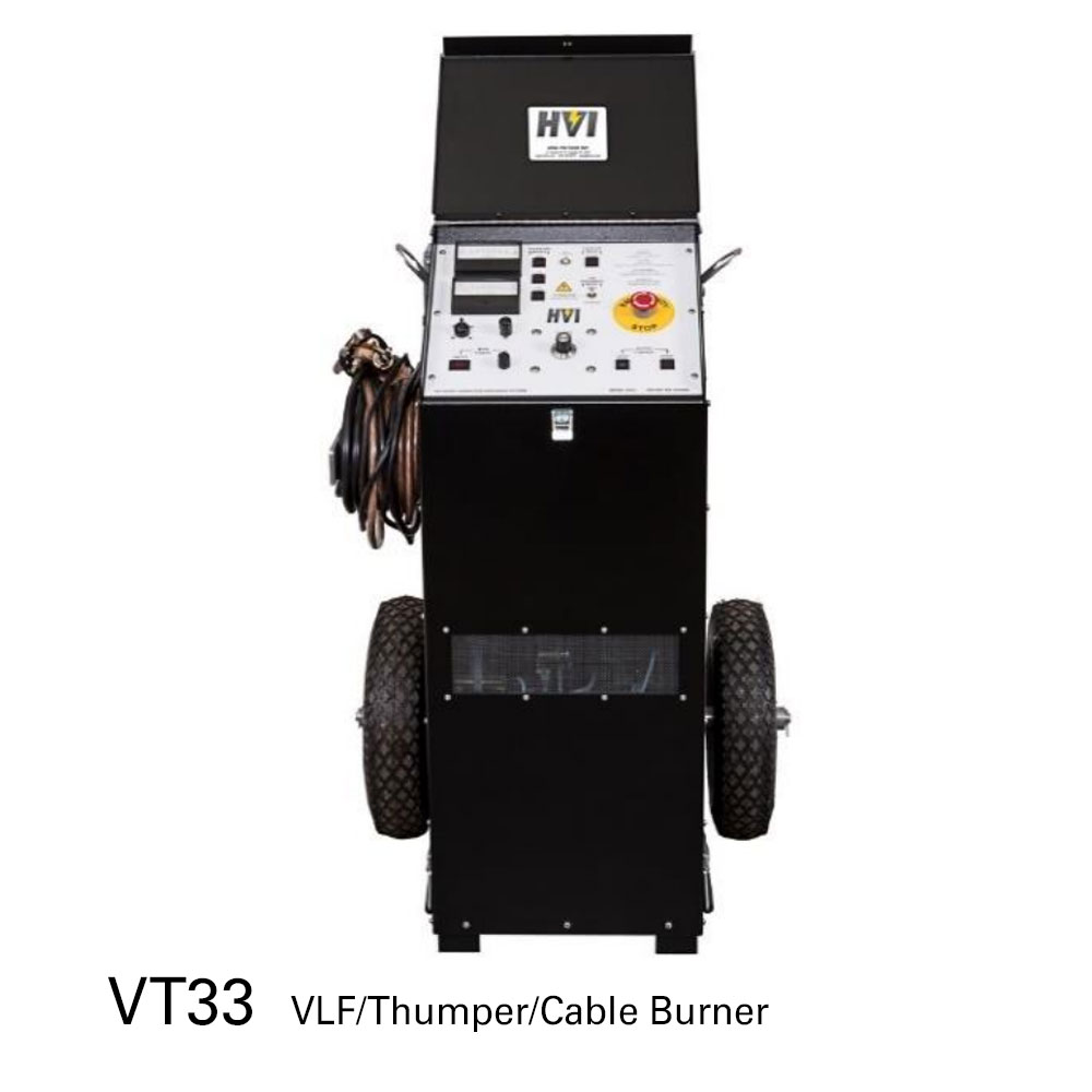 VT33 VERY LOW FREQUENCY TEST SET AND FAULT LOCATOR VLF & FAULT LOCATION COMBINATION UNIT FOR USE OUTSIDE OF EUROPE 0 – 33 kV @ 1 µF