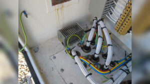 DACS unit in substation cabinet